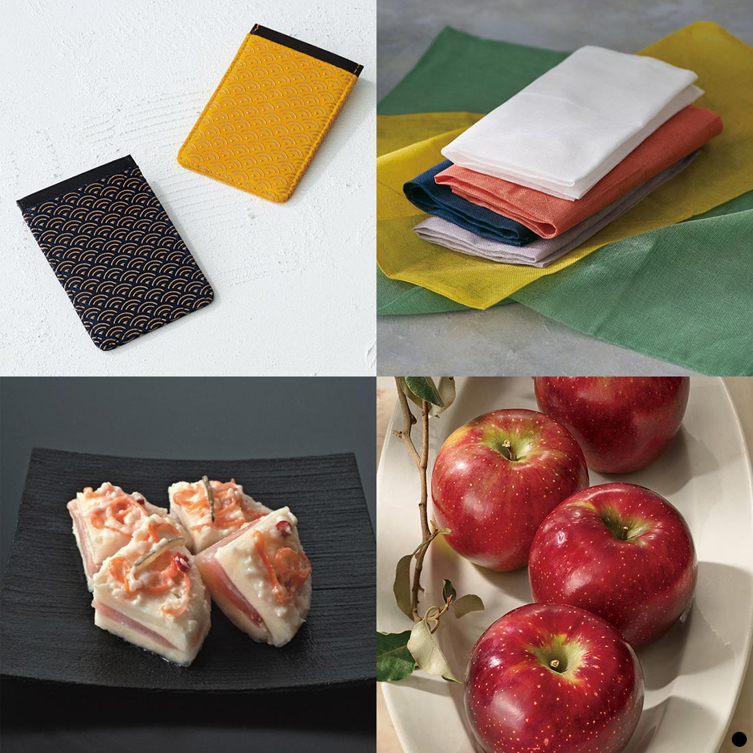 カードタイプ カタログギフト メイドインジャパンwith日本のおいしい食べ物 C MJ10+藍 商品説明