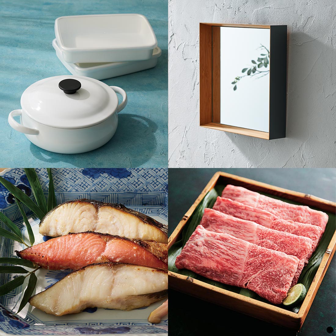 カードタイプ カタログギフト メイドインジャパンwith日本のおいしい食べ物 C MJ26+伽羅 商品説明