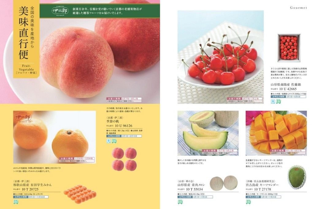 カタログギフトミストラル レモンバーム 掲載商品イメージ画像