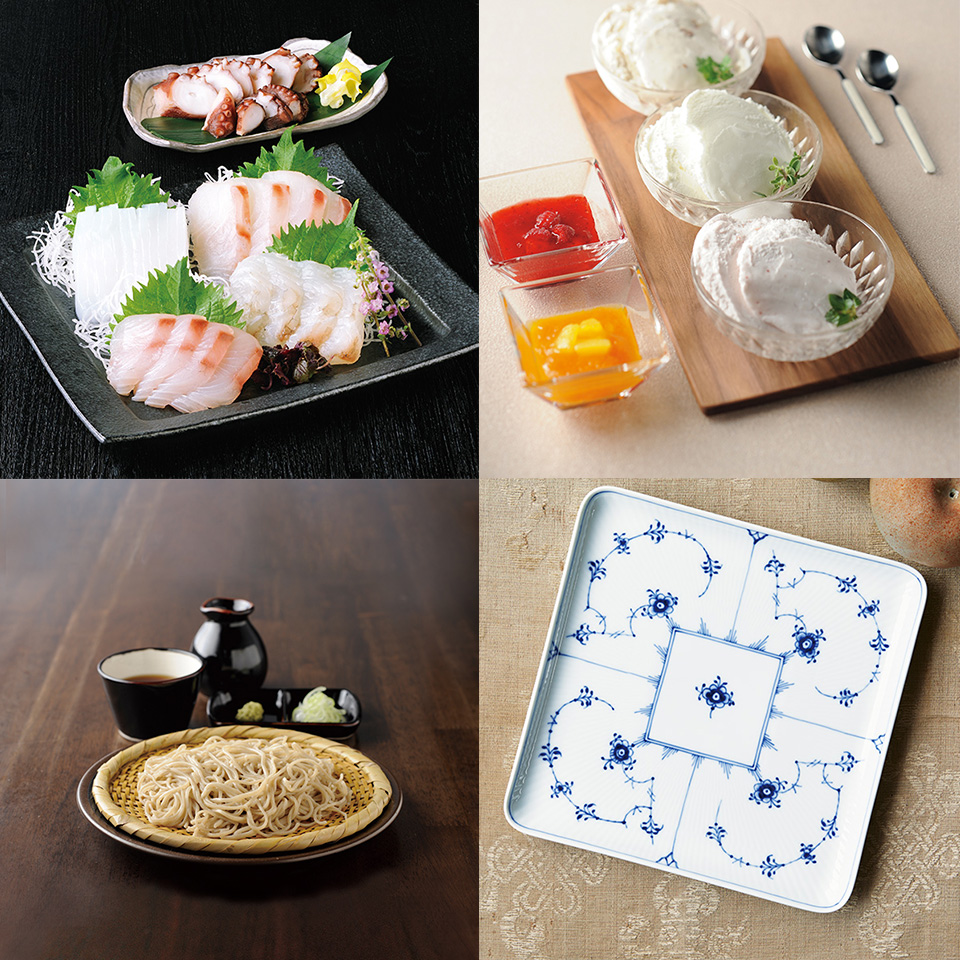 カタログギフト カードタイプ e-order choice 沙羅 カテゴリー画像
